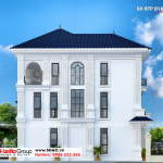 3 Kiến trúc biệt thự tân cổ điển kết với 2 mặt tiền tại quang ninh sh btp 0160