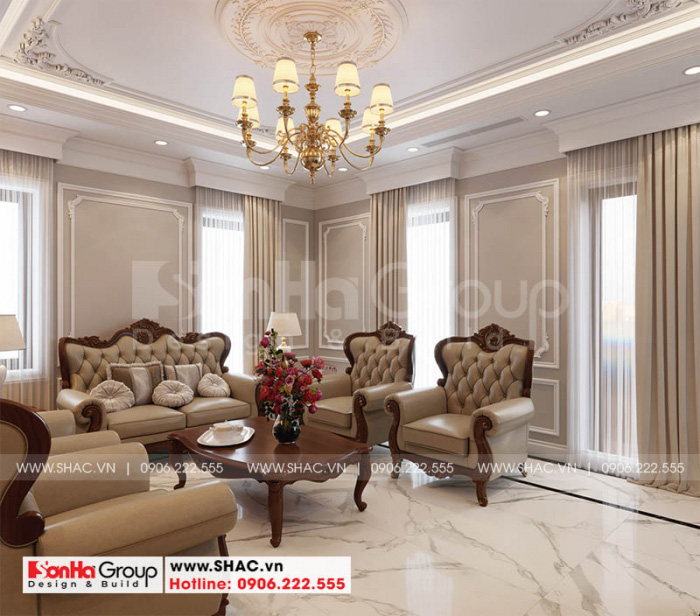 5 Không gian phòng khách sang trọng tại Hoàng Huy Mall Hải Phòng sh hhm 001