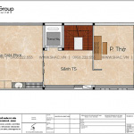 7.Mặt bằng tầng 5 nhà phố tân cổ điển 5 tầng tại Quảng Ninh sh nop 0213