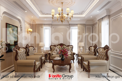 BIA Thiết kế nội thất tân cổ điển dự án Hoàng Huy Mall Hải Phòng sh hhm 001