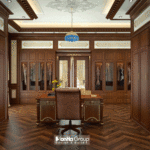 Phòng thay đồ rộng rãi trong biệt thự