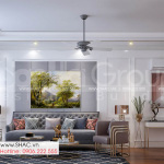 10 thiết kế phòng khách sang trọng và đẳng cấp trong nhà phố tân cổ điển SH NOP 0216