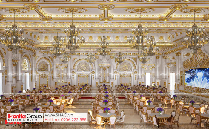 11 không gian hội trường cưới trong trung tâm tiệc cưới 4 tầng tại Đồng Nai SH BCK 0053