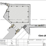 17 bản vẽ công năng sử dụng tầng lửng lầu 2 của thiết kế trung tâm tiệc cưới tại Đồng Nai SH BCK 0053