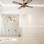 2 cận cảnh gara tầng 1 nhà phố tân cổ điển tại Hải Dương SH NOP 0216