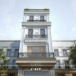 2 thiết kế nhà phố hiện đại kết hợp kinh doanh 5 tầng sh NOP 0214