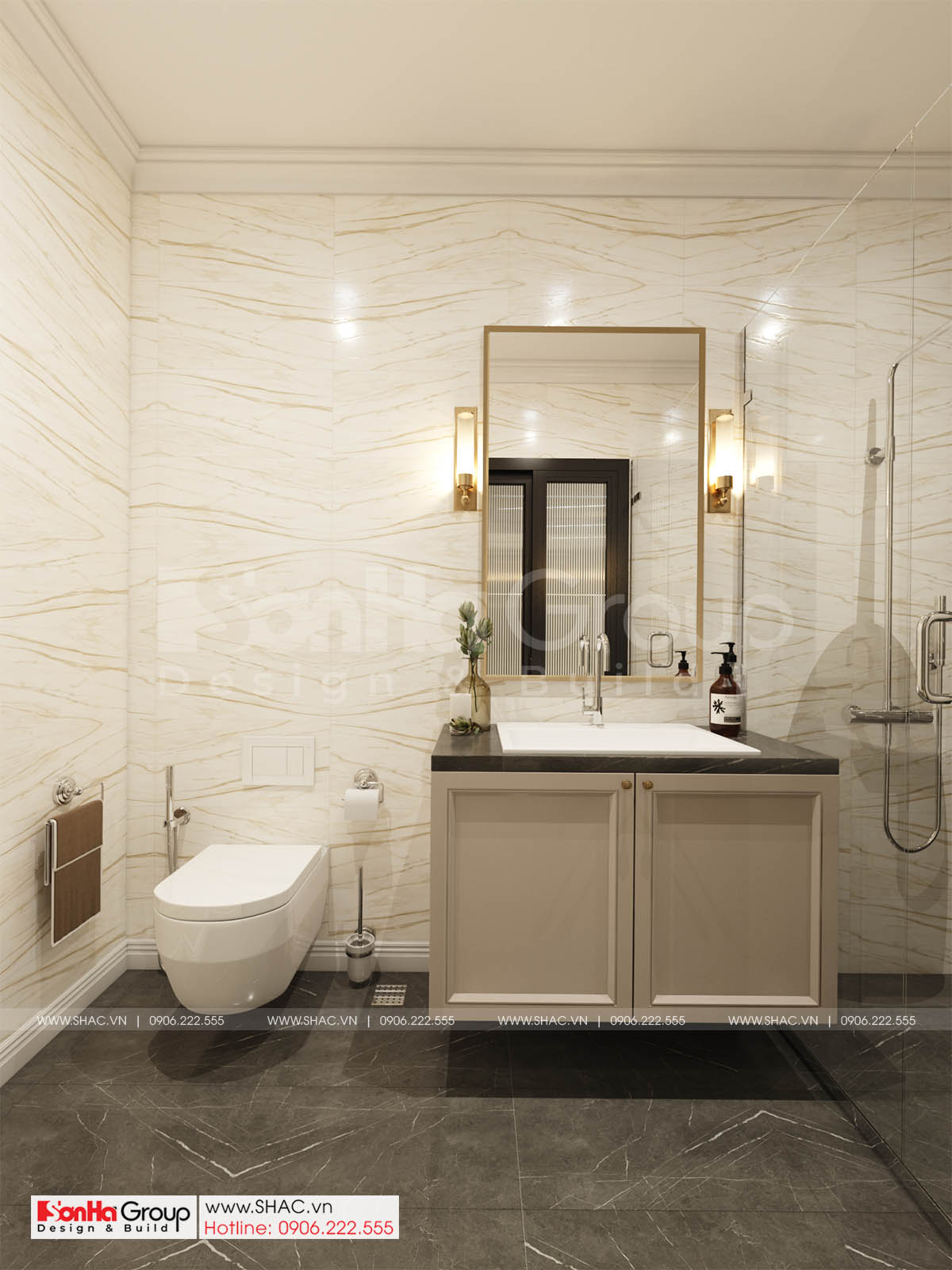 Không gian sang trọng và tinh tế của biệt thự đẹp Hải Phòng 