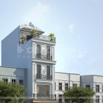 3 mẫu nhà phố tân cổ điển 5 tầng sang trọng và thông minh mặt tiền 5m sh NOP 0214