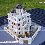 4 hình ảnh phối cảnh biệt thự lâu đài sang trọng diện tích 278m2 tại cần thơ BTLD 0048