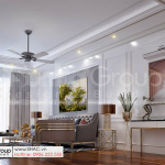 9 phòng khách độc đáo và sang trọng trong thết kế nhà đẹp tại Hải Dương SH NOP 0216