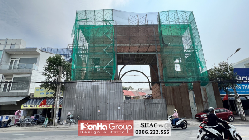 Thiết kế trung tâm tiệc cưới diện tích 2000m2 sang trọng bậc nhất Đồng Nai – SH BCK 0053 4