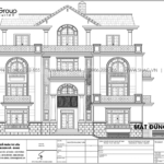 10 Mặt đứng chính biệt thự tân cổ điển tại sài gòn SH BTP 0163