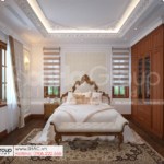 10 nội thất phòng ngủ 1 trong biệt thự tân cổ điển đẹp tại Hải Phòng SH NT BT 002
