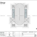 11 kiến trúc tầng mái thiết kế  văn phòng làm việc 6 tầng tại Quảng Ninh SH VP 0041