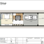 3 công năng sử dụng tầng 1 nhà phố hiện đại diện tích 80m2 tại Hải Phòng SH NOD 0225