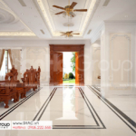 4 sảnh tầng 1 trong thiết kế biệt thự tân cổ điển đẹp tại Hải Phòng SH NT BT 002