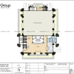 5 chi tiết tầng 1 thiết kế văn phòng 6 tầng tại Quảng Ninh SH VP 0041