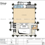 6 công năng sử dụng tầng 2 mẫu thiết kế văn phòng 6 tầng tại Quảng Ninh SH VP 0041