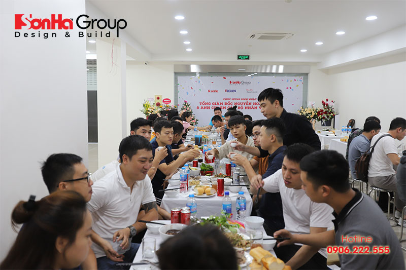 6 nâng ly chúc mừng sinh nhật toàn thể CBNV Sơn Hà Group