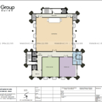 8 công năngsử dụng tầng 4 mẫu thiết kế văn phòng diện tích 950m2 tại Quảng Ninh SH VP 0041