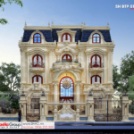 2 mặt tiền 15,7m thiết kế biệt thự tân cổ điển đẹp tại Đà Nẵng SH BTP 0165