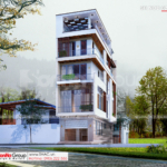 2 mặt tiền 5m tại nhà phố 5 tầng tại Hải Phòng SH NOD 0228