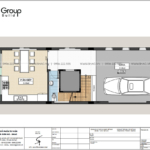 3 bố trí công năng tầng 1 nhà phố 80,5m2 tại Hải Phòng SH NOD 0228