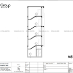9 mặt cắt 1 1 thiết kế nhà phố 5 tầng tại Hải Phòng SH NOD 0228