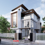 Biệt thự hiện đại 3 tầng rộng 300m2