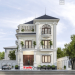 Biệt thự pháp mái thái 3 tầng