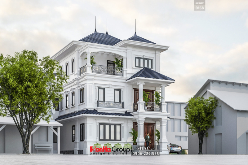 Biệt thự mặt tiền 10m2 0168