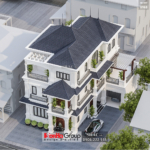 Tổng quan biệt thự phố 260m2 btp 0168