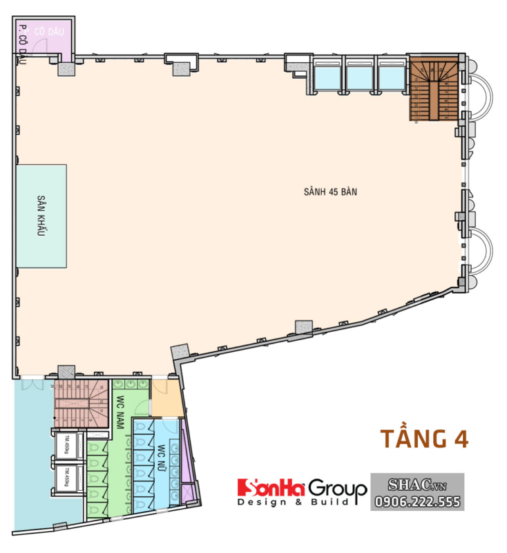 Trung tâm tổ chức sự kiện, tiệc cưới 5 tầng rộng 600m2 4