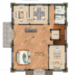 Bản vẽ mặt bằng t1