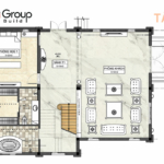 mặt bằng tầng 1