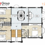 mặt bằng tầng 2