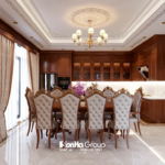 Biệt thự tân cổ điển 2 tầng sang trọng rộng 150m2 - BTP 0172 3