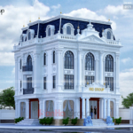 Biệt thự 3 tầng rộng 150m2