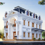 Biệt thự mặt tiền 10m