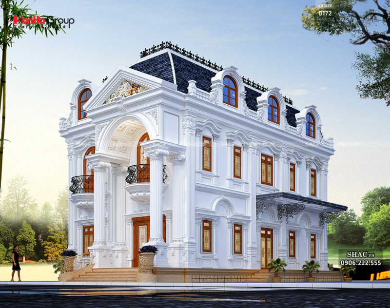 Biệt thự mặt tiền 10m