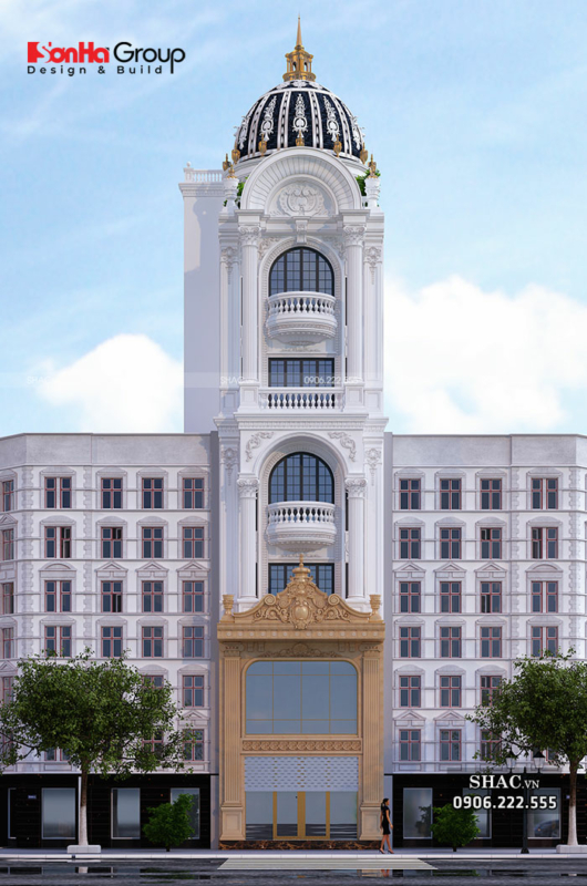 Mặt tiền 8m nhà phố đẹp NOP 0218