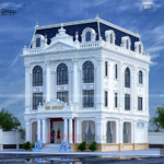 Nhà ở kết hợp văn phòng 3 tầng