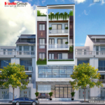 Nhà ở kết hợp văn phòng mặt tiền 8m5