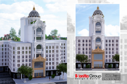 Nhà ống kinh doanh 7 tầng