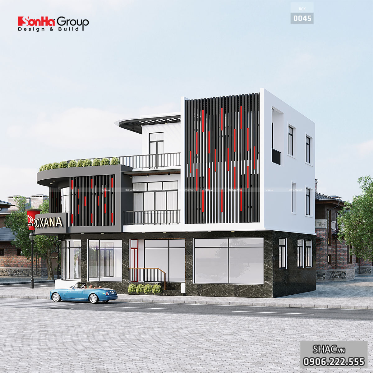 Giải pháp thiết kế nhà phố kết hợp kinh doanh quán cà phê hiện đại tại Hải Dương - BCK 0045 15