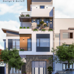 Nhà phố mặt tiền 5m