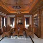 Phòng khách nội thất gỗ