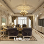 Phòng khách tân cổ điển