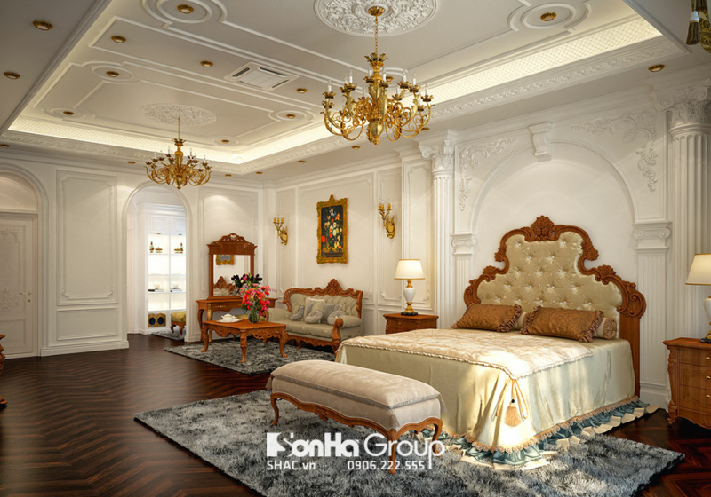 Phòng ngủ tân cổ điển