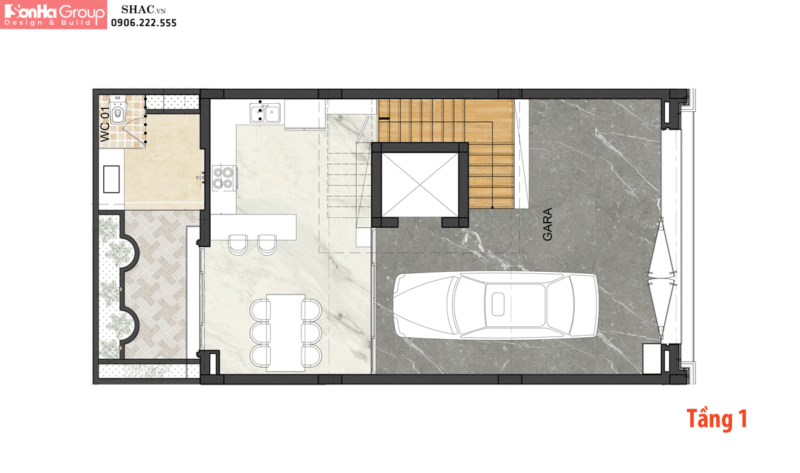 Thiết kế nội thất tân cổ điển tại Hoàng Huy Riverside Hải Phòng - SH NOP 0219 11